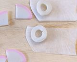 大根で何ちゃって鯉のぼり(*^^*)作り方5写真