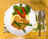 チキンソテー〜レモンバターソース添え〜作り方7写真