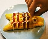 こいのぼりオムライス(*^^*)作り方4写真