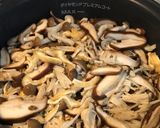 山菜ときのこのおこわ作り方6写真