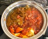 鶏もも肉のデミグラ&トマト煮込作り方6写真