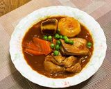 鶏もも肉のデミグラ&トマト煮込作り方7写真