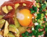胡麻油香るマグロとアボカドの漬け丼✨作り方4写真