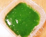 糖質制限　ひんやりぷるっと抹茶わらび餅作り方2写真
