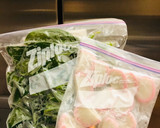 ほうれん草・葉物野菜　一番楽な冷凍方法♡作り方10写真