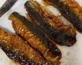 イワシの蒲焼半熟卵とじ作り方2写真