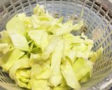 キャベツ塩昆布和え作り方1写真