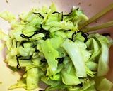 キャベツ塩昆布和え作り方2写真