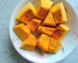 煮るのは5分！南瓜と豚ミンチのそぼろ煮♪作り方1写真