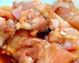 鶏もも肉から揚げマスタード風味♪作り方1写真