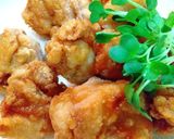 鶏もも肉から揚げマスタード風味♪作り方2写真