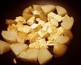 焼き豆腐&焼きじゃがのそぼろあん絡め☆作り方4写真