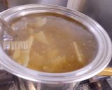 筍の生姜スープ作り方5写真