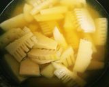 山の幸 簡単‼シャキシャキたけのこご飯♪作り方3写真
