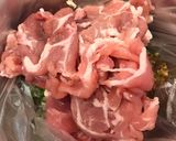 ★豚コマの香味揚げ★作り方3写真
