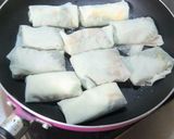 お子様と、牛丼リメイク春巻きを作り方8写真