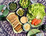 ピッツァの端でホットドッグかパニーニ作り方4写真