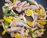 豚肉と3種の野菜のマヨポン炒め作り方6写真