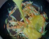 せんぎり野菜のマヨ玉子焼き作り方3写真