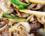 豚肉と新玉ねぎのしょうが焼き作り方5写真