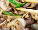 豚肉と新玉ねぎのしょうが焼き作り方5写真