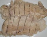 蒸した鶏むね肉と千切り野菜のキムチ風作り方6写真