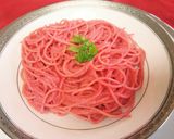 ビーツとヨーグルトのハート型ピンクパスタ作り方4写真