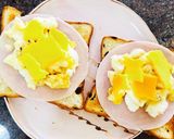 お家カフェ風♪ハムたまごサンド＊作り方6写真