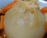 新玉ねぎ丸ごとコンソメソース煮作り方6写真