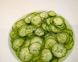 キュウリとなめ茸マヨ＊＊作り方1写真