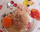 残った餃子焼売の種☆簡単レンジチャ−ハン作り方1写真