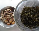 きざみ昆布と豚バラの炒め物作り方1写真