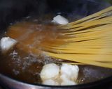 鶏汁パスタ作り方2写真
