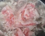 揚げ出汁肉豆腐作り方1写真