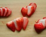 イチゴのチーズトースト作り方1写真