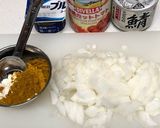 スパイシー＊さば缶でトマトカレー作り方1写真