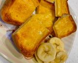 時短フレンチトースト♡卵液乗せてチン！作り方9写真