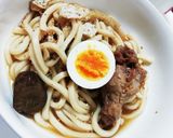 圧力鍋で時短簡単！手羽元つけ麺ラーメン作り方8写真