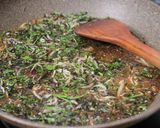 木の芽の佃煮風 (山椒の葉)作り方3写真
