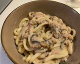 ハマる！＊ズボラクリームうどん＊作り方4写真