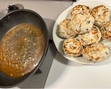 ひじき煮リメイク！豆腐ハンバーグ作り方3写真