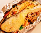 簡単♡トースターで鮭のちゃんちゃん焼き作り方5写真
