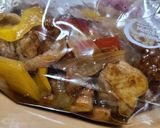 鶏肉とパプリカの甘酢あん　作り置き冷凍可作り方6写真