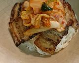 豚バラ漬け焼き温麺作り方10写真