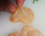 大葉が香る！エビのパラパラチャーハン作り方2写真