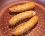 時短の焼きソーセージ ～お弁当にも♡～作り方3写真