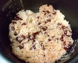 餅米100% 炊飯ジャーでモチモチお赤飯作り方6写真