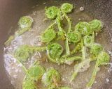 栄養満点★こごみのくるみ味噌和え作り方2写真