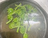 栄養満点★こごみのくるみ味噌和え作り方3写真