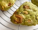 スタバ風！抹茶ホワイトチョコスコーン作り方8写真